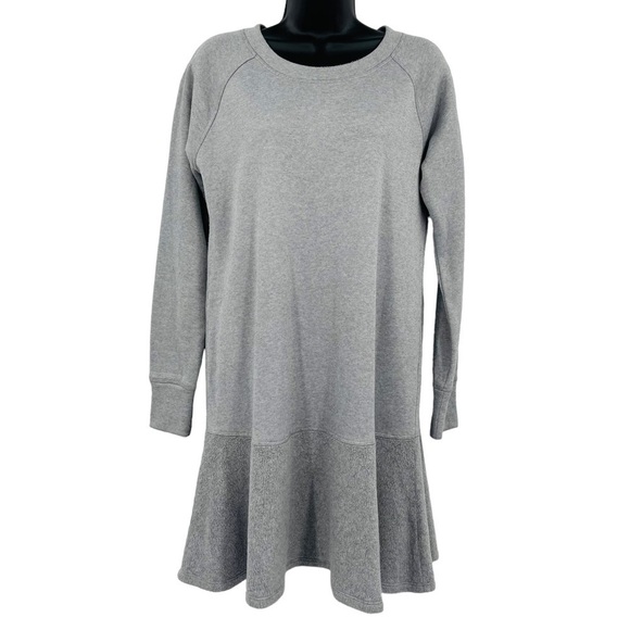 Cabi flashdance dress grey peplum sweatshirt soft women's size S style 3459 - Picture 1 of 10